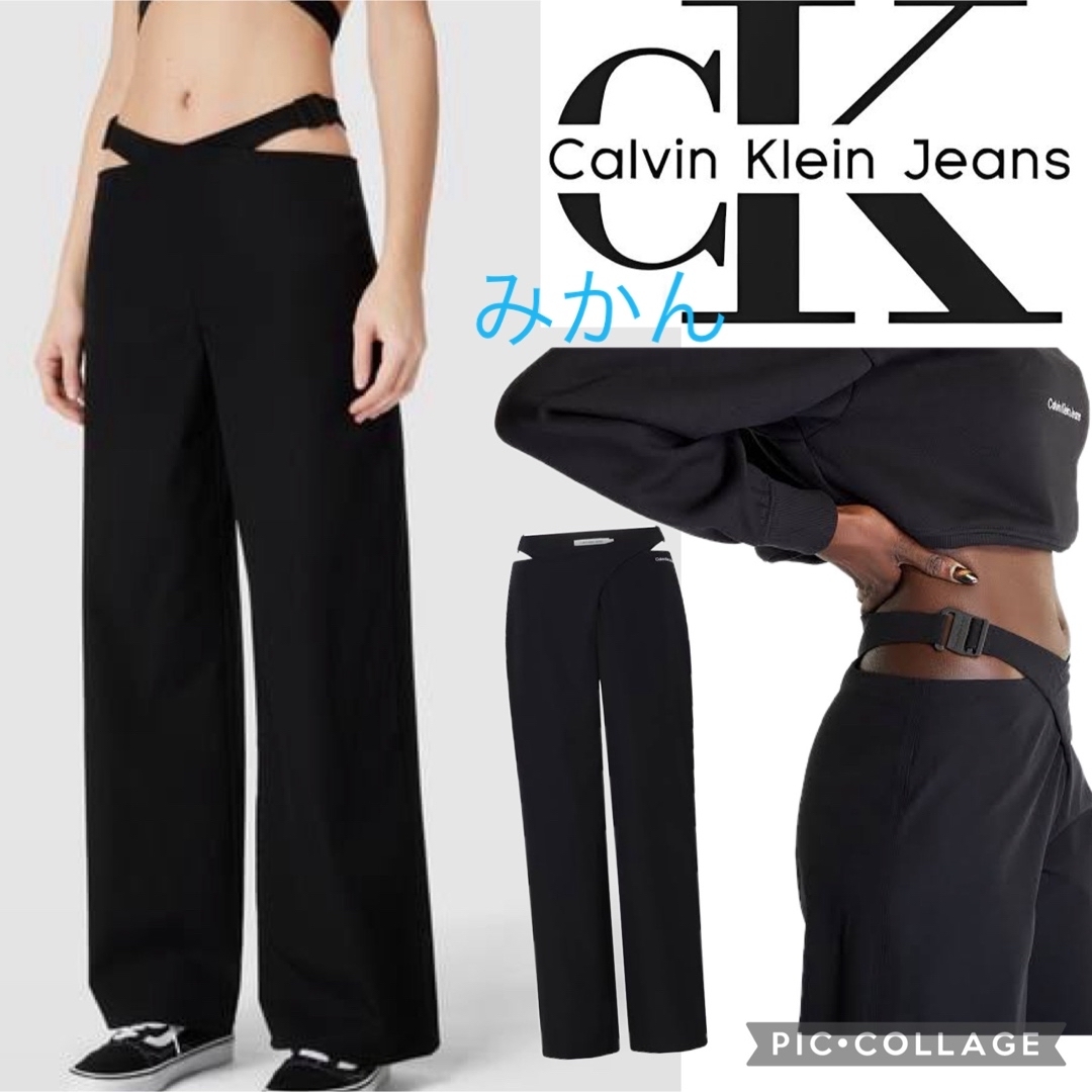 Calvin Klein(カルバンクライン)の完売品　calvin klein  jeans カルバンクラインジーンズ　パンツ レディースのパンツ(カジュアルパンツ)の商品写真