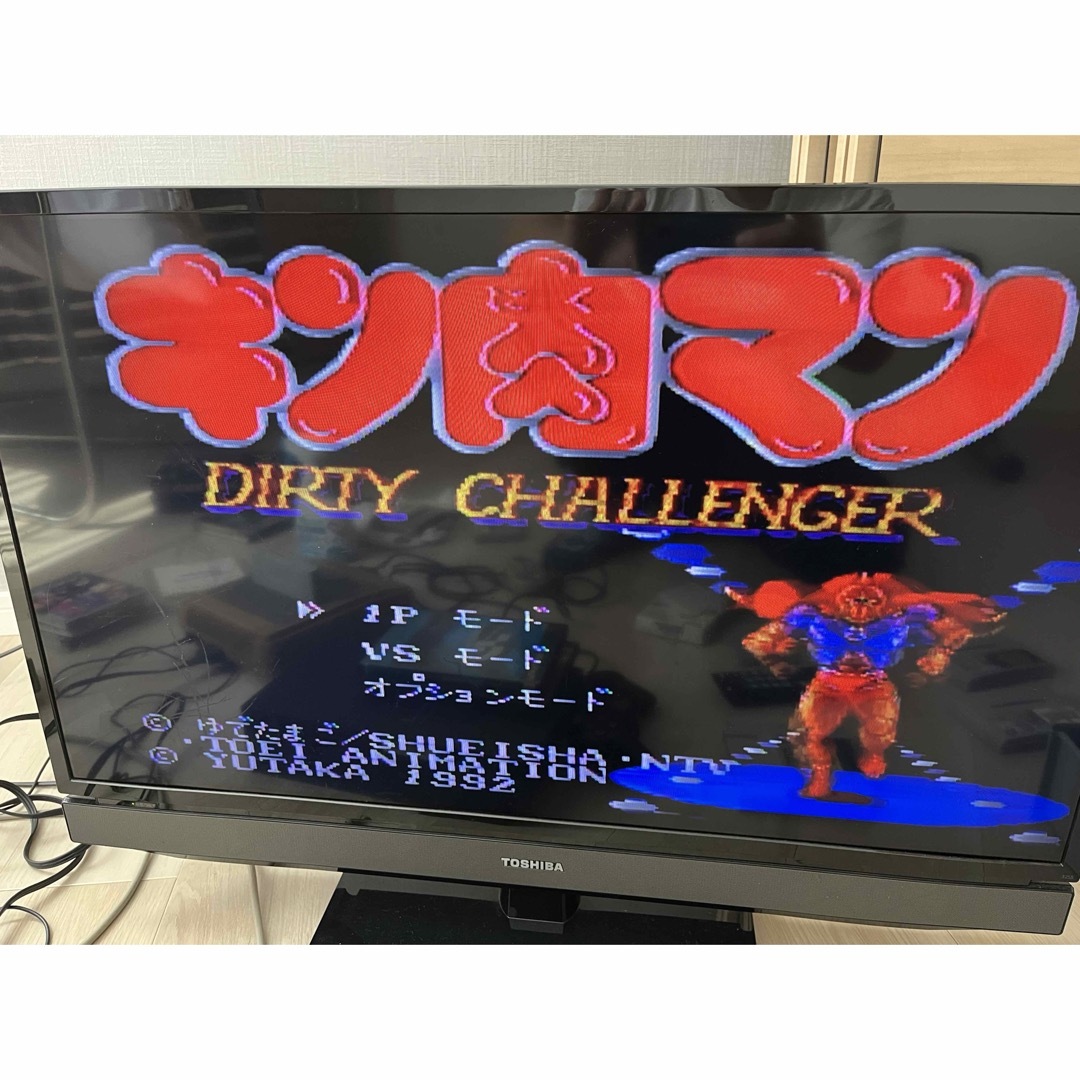 任天堂(ニンテンドウ)のキン肉マン　DIRTY CHALLENGER エンタメ/ホビーのゲームソフト/ゲーム機本体(家庭用ゲームソフト)の商品写真