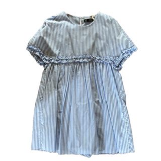 ザラ(ZARA)のzara trf collection ストライプ　ワンピース　xs(ミニワンピース)