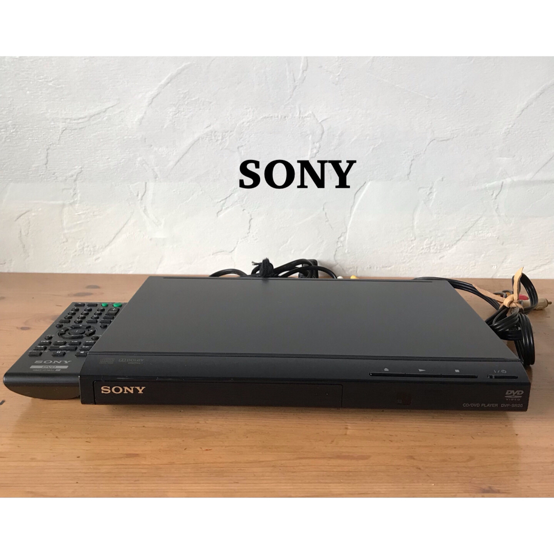 SONY(ソニー)のSONY  DVDプレーヤー 【DVP-SR20】 スマホ/家電/カメラのテレビ/映像機器(DVDプレーヤー)の商品写真