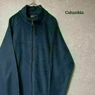 コロンビア(Columbia)のColumbia コロンビア フリース モックネック ジップアップ 刺繍 L(その他)