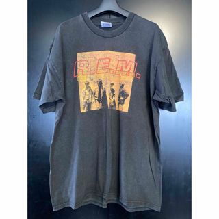 激レア90'S当時物 R.E.M バンドTシャツ ヴィンテージ サイズXL(Tシャツ/カットソー(半袖/袖なし))