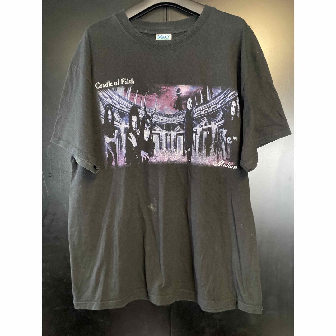 激レア 当時物 CRADLE OF FILTH Tシャツ ヴィンテージ サイズL レディースのトップス(Tシャツ(半袖/袖なし))の商品写真