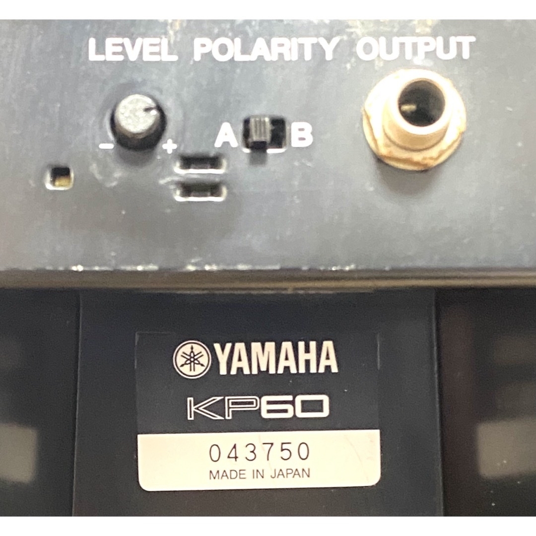 ヤマハ(ヤマハ)のジャンク YAMAHA ヤマハ 電子ドラム KP60 キック 楽器のドラム(電子ドラム)の商品写真