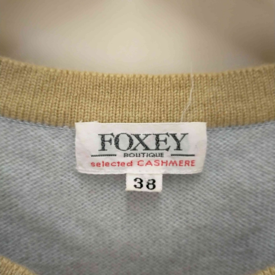 FOXEY(フォクシー)のFOXEY(フォクシー) カシミヤニットベスト レディース トップス レディースのトップス(ニット/セーター)の商品写真