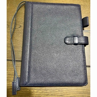 RHODIA - 高機能 ノートカバー A5 本革 スリム カバー 2冊収納 手帳 大学ノート メ