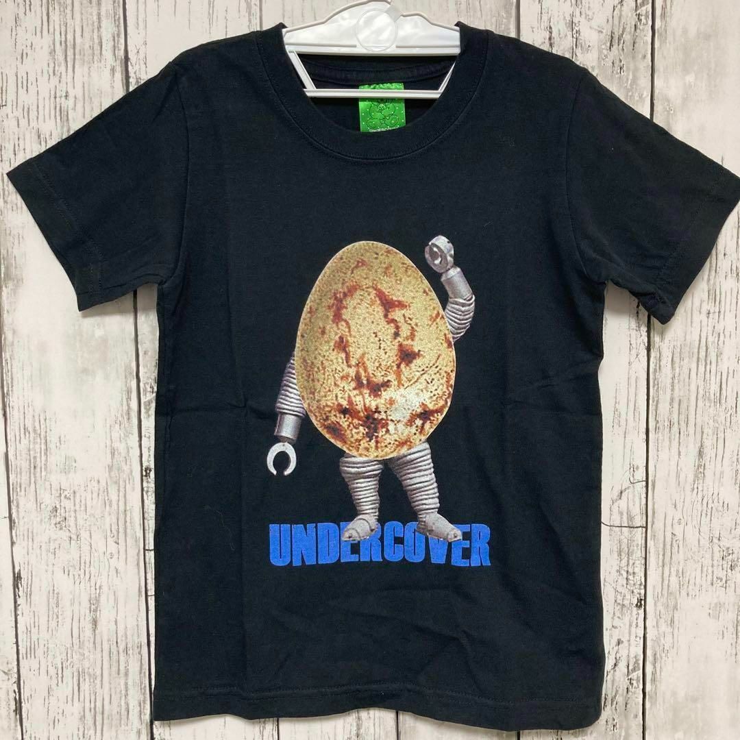 UNDERCOVER(アンダーカバー)の新品未使用✨アンダーカバー　Tシャツ　120サイズ ブラック キッズ/ベビー/マタニティのキッズ服男の子用(90cm~)(Tシャツ/カットソー)の商品写真