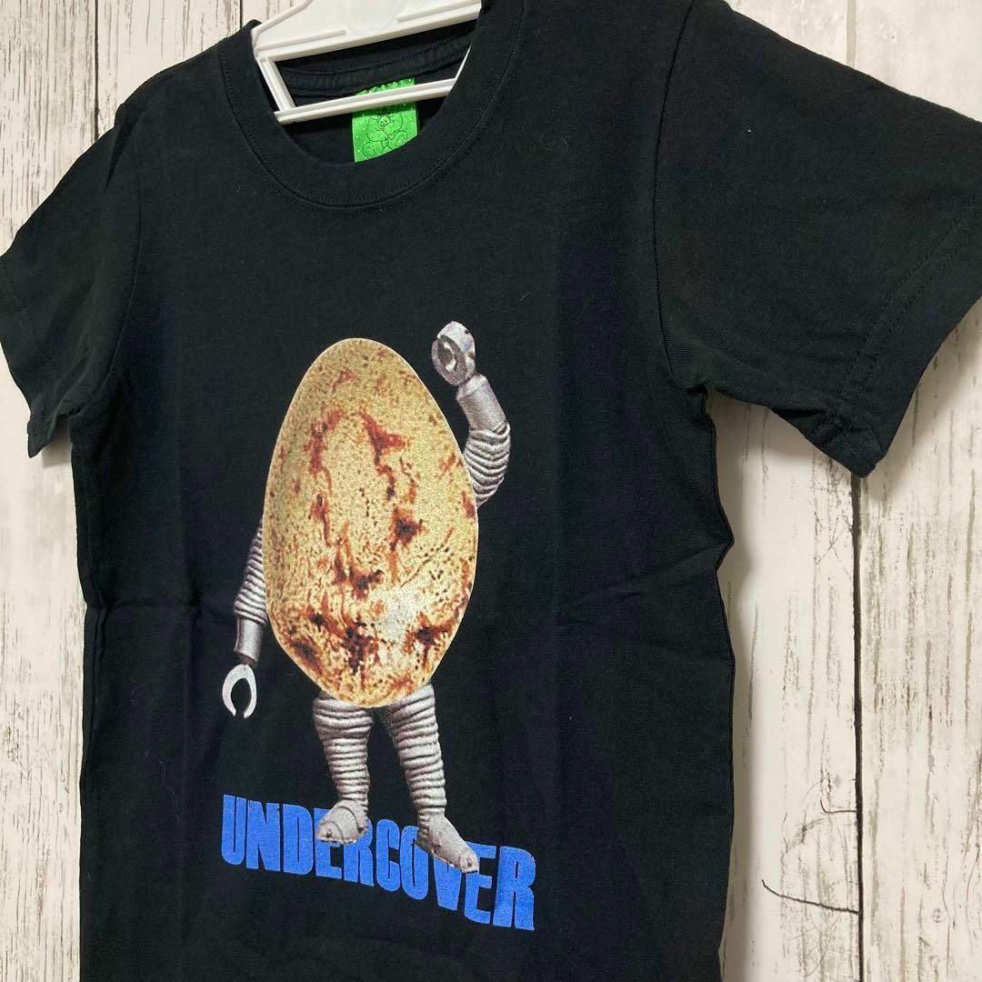 UNDERCOVER(アンダーカバー)の新品未使用✨アンダーカバー　Tシャツ　120サイズ ブラック キッズ/ベビー/マタニティのキッズ服男の子用(90cm~)(Tシャツ/カットソー)の商品写真