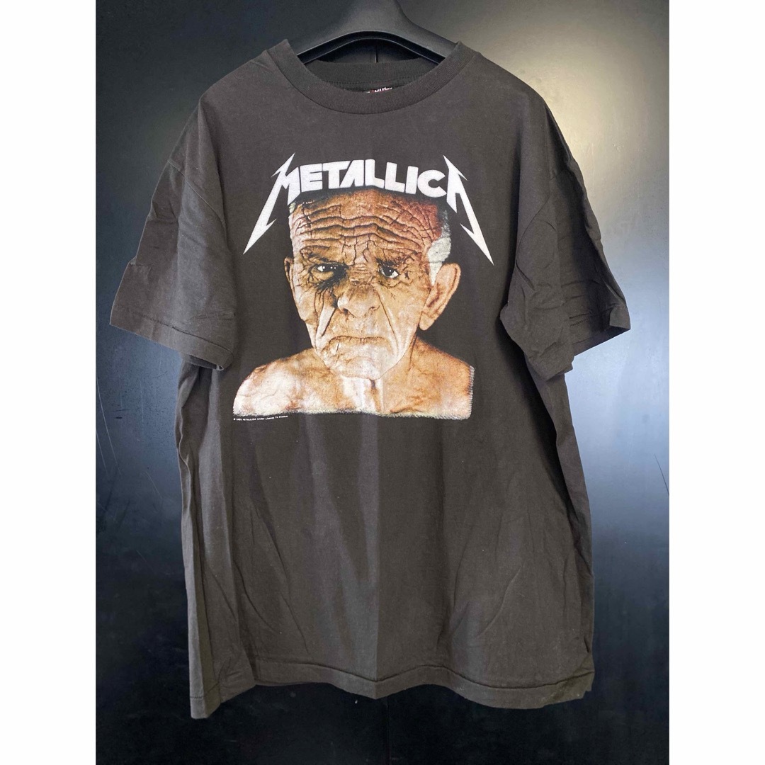 激レア METALLICA Tシャツ ブラック USA製 サイズXL レディースのトップス(Tシャツ(半袖/袖なし))の商品写真