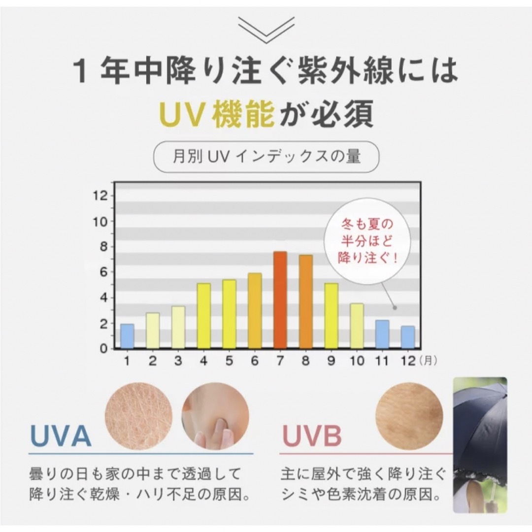 UVカット　日焼け防止　長袖　指穴付き　インナー　黒色 レディースのトップス(シャツ/ブラウス(長袖/七分))の商品写真