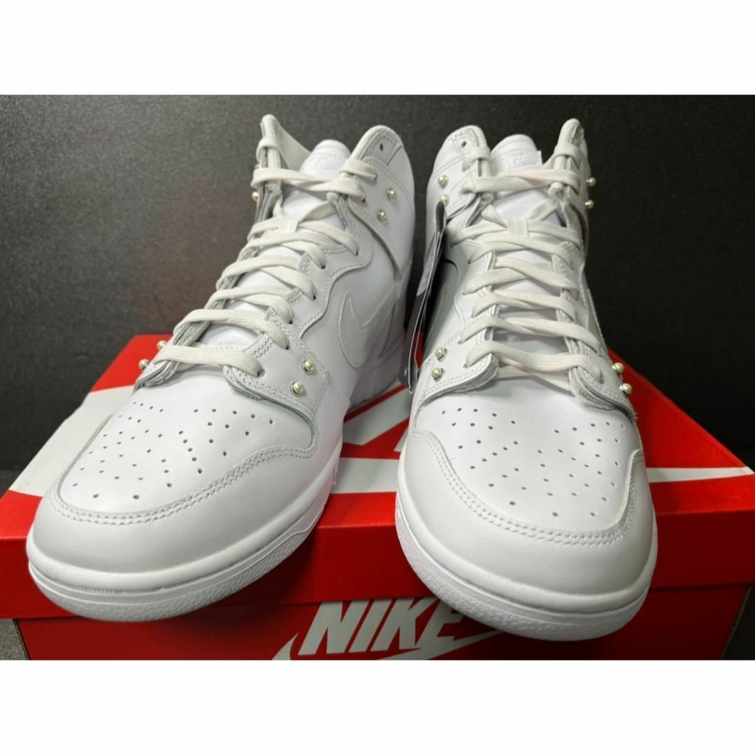 NIKE(ナイキ)の新品28.5cm Nike WMNS Dunk High Pearl ホワイト メンズの靴/シューズ(スニーカー)の商品写真