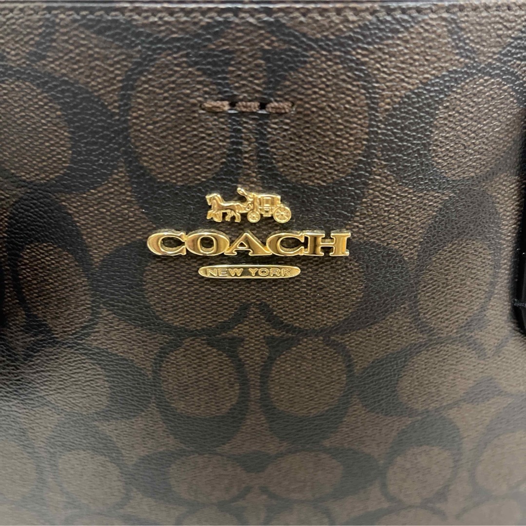 COACH(コーチ)のCOACH ハンドバッグ トートバッグ 2wayバッグ ブラウン レディースのバッグ(ハンドバッグ)の商品写真