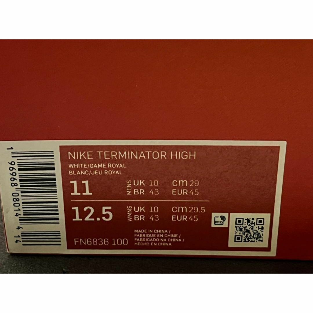 NIKE(ナイキ)の新品29cm Nike Terminator High ナイキ ターミネーター メンズの靴/シューズ(スニーカー)の商品写真