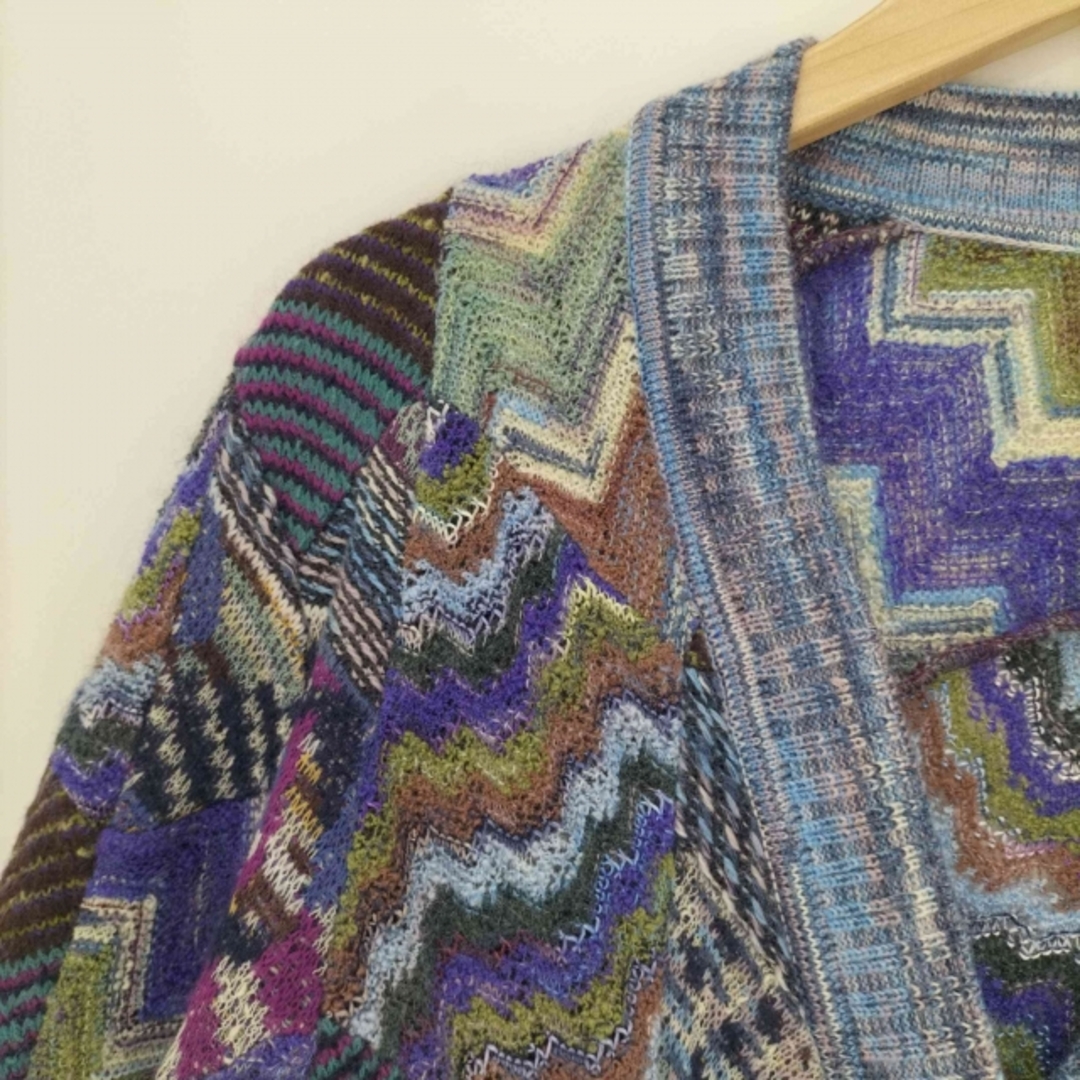 MISSONI - MISSONI(ミッソーニ) 総柄オーバーサイズカーディガン