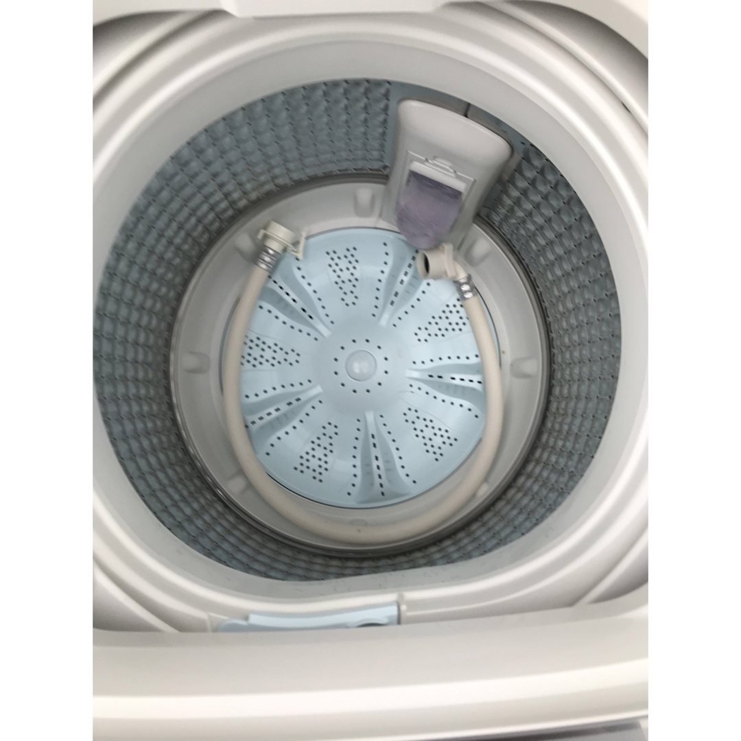 A110 美品 AQUA 全自動 洗濯機 2020年製 5.0kg シルバー  スマホ/家電/カメラの生活家電(洗濯機)の商品写真