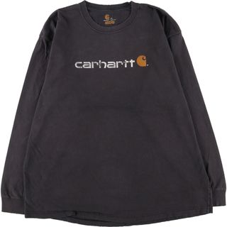 carhartt - 古着 カーハート Carhartt ORIGINAL FIT ロングTシャツ ロンT メンズXL /eaa429803