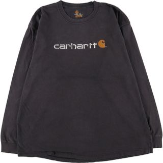 古着 カーハート Carhartt ORIGINAL FIT ロングTシャツ ロンT メンズXL /eaa429803