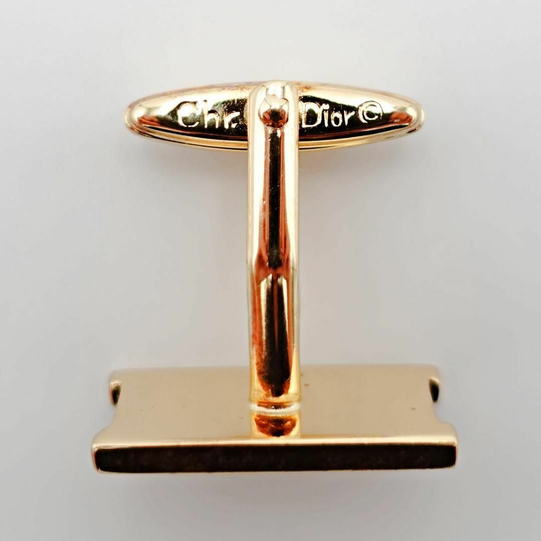 Christian Dior(クリスチャンディオール)のクリスチャンディオール カフリンクス カフス カフスボタン ゴールド メンズ メンズのファッション小物(カフリンクス)の商品写真