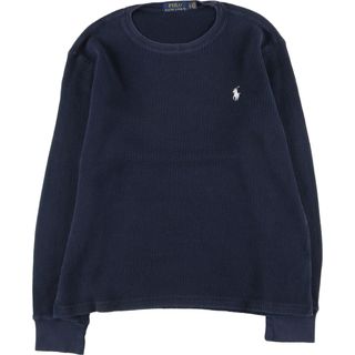 ラルフローレン(Ralph Lauren)の古着 ラルフローレン Ralph Lauren POLO RALPH LAUREN サーマルロンT ワッフル メンズL /eaa440832(Tシャツ/カットソー(半袖/袖なし))