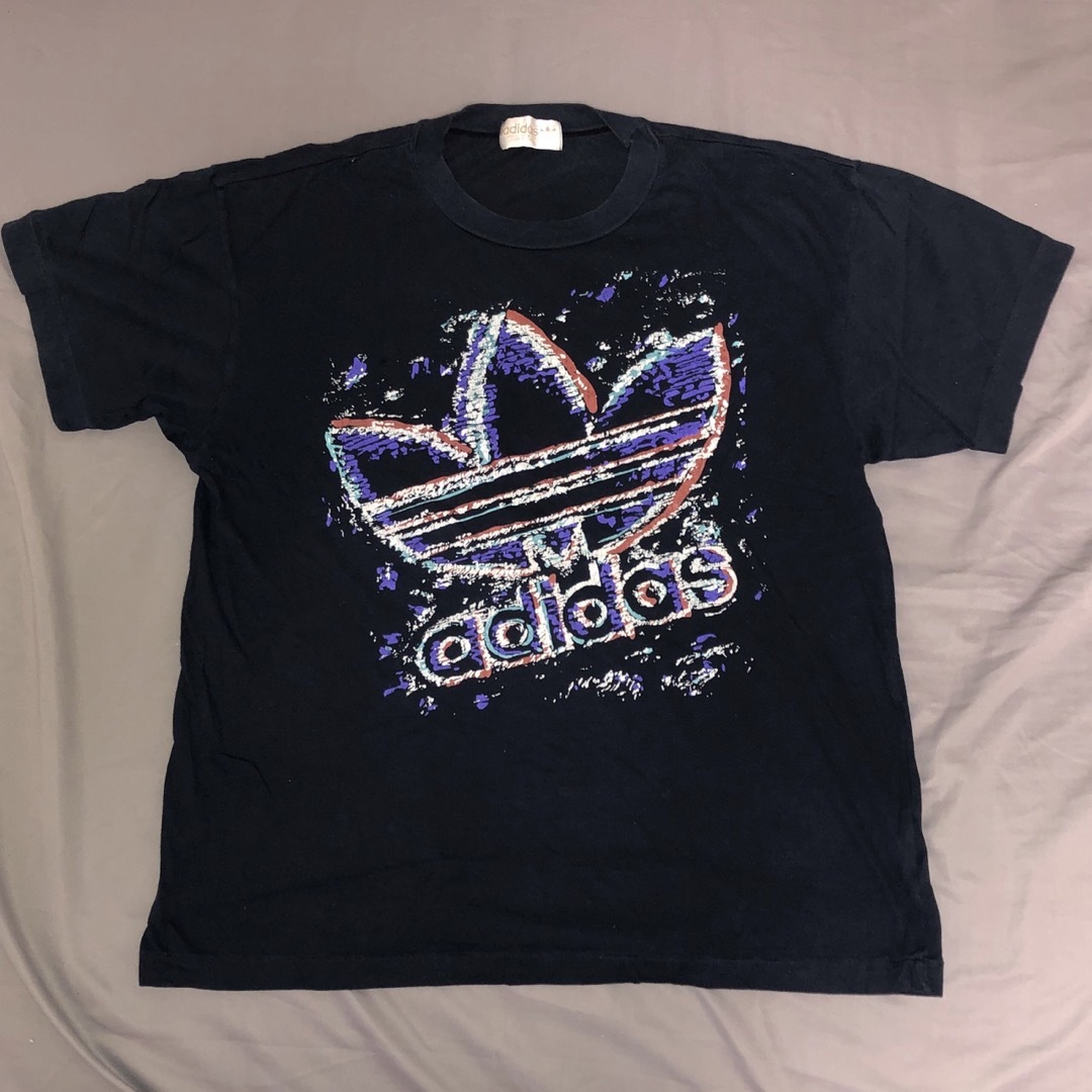 adidas(アディダス)のadidas  90s  ヴィンテージ　半袖Tシャツ　シングルステッチ　M メンズのトップス(Tシャツ/カットソー(半袖/袖なし))の商品写真