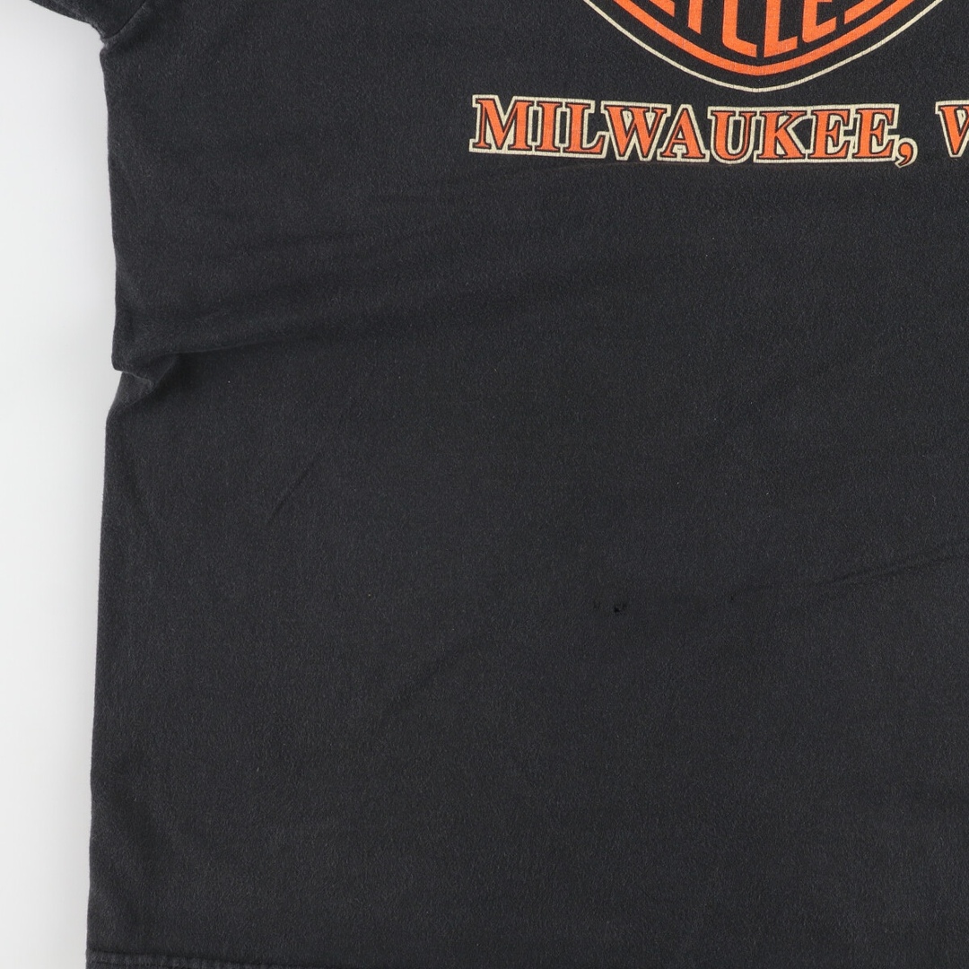 Harley Davidson(ハーレーダビッドソン)の古着 00年代 ハーレーダビッドソン Harley-Davidson ロングTシャツ ロンT メンズXL /eaa442080 メンズのトップス(Tシャツ/カットソー(半袖/袖なし))の商品写真