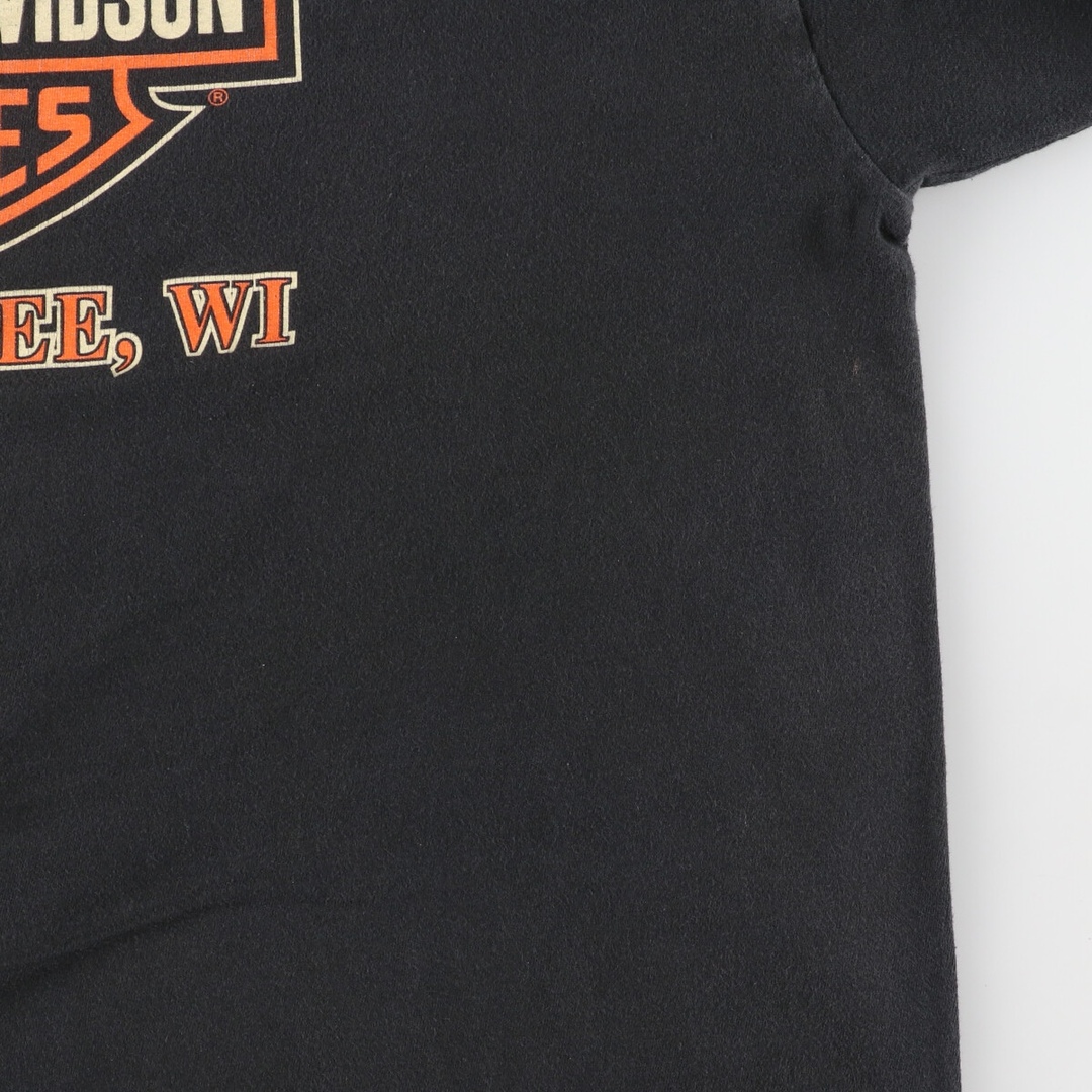 Harley Davidson(ハーレーダビッドソン)の古着 00年代 ハーレーダビッドソン Harley-Davidson ロングTシャツ ロンT メンズXL /eaa442080 メンズのトップス(Tシャツ/カットソー(半袖/袖なし))の商品写真