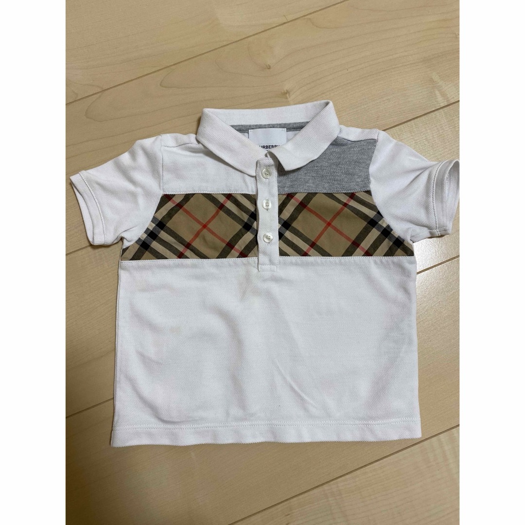 BURBERRY(バーバリー)のBurberry kids 86センチ　ポロシャツ キッズ/ベビー/マタニティのキッズ服女の子用(90cm~)(Tシャツ/カットソー)の商品写真