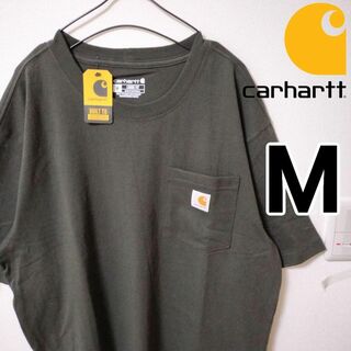 carhartt - 新品タグ付き carhartt グレー 半袖 Tシャツ カーハート メンズМ