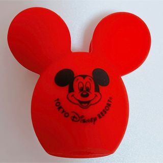 ディズニー(Disney)の【新品】ミッキーバルーン ⭐️ ハブラシスタンド 赤(キャラクターグッズ)