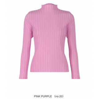 プリーツプリーズイッセイミヤケ(PLEATS PLEASE ISSEY MIYAKE)のPLEATS PLEASE ISSEY MIYAKE PINK PERPLE(カットソー(長袖/七分))