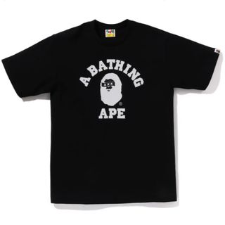 A BATHING APE - 【 BAPE X GOD SELECTION XXX 】COLLEGE TEE