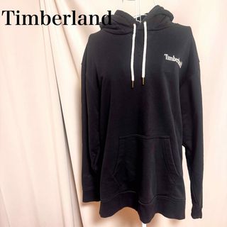 ティンバーランド(Timberland)のTimberland　ティンバーランド　パーカー　ロゴ　トレーナー　ブラック(パーカー)