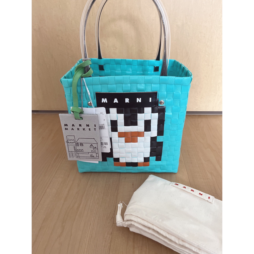 Marni(マルニ)のマルニ　MARNI アニマルバスケット　ペイパーペンギン レディースのバッグ(トートバッグ)の商品写真