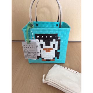 マルニ(Marni)のマルニ　MARNI アニマルバスケット　ペイパーペンギン(トートバッグ)