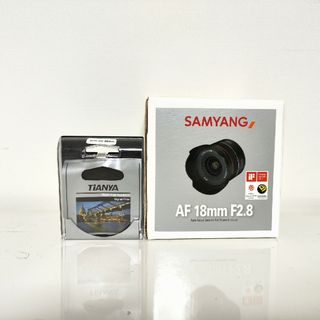 SAMYANG AF 18mm f2.8 FE　ソニー Eマウント　uvフィルタ(その他)