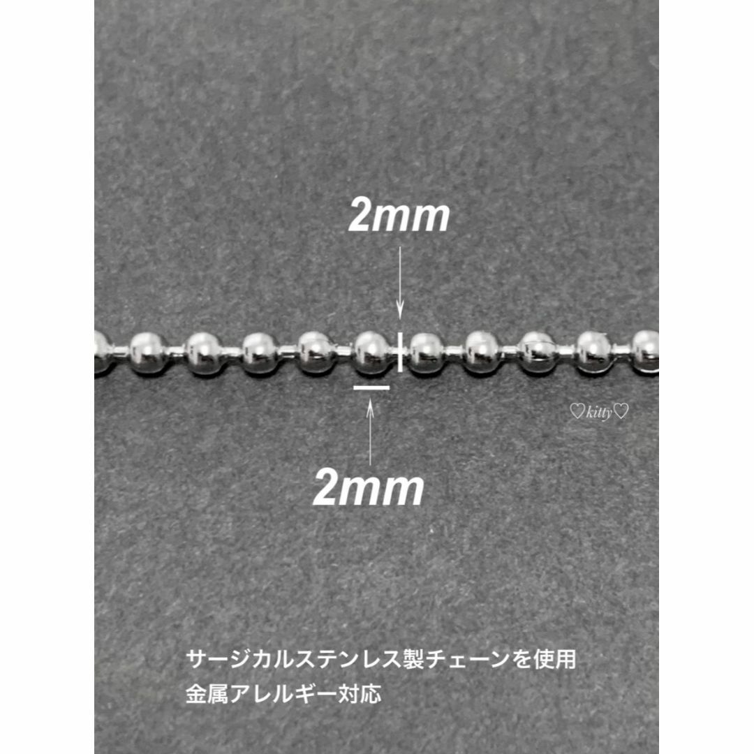 【クロスチャーム&クロスドッグタグネックレス 50cm】ステンレス メンズのアクセサリー(ネックレス)の商品写真