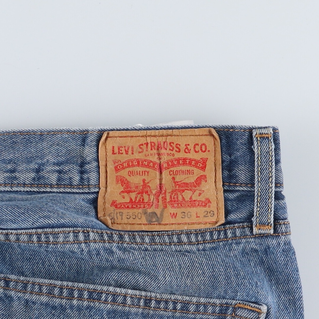 Levi's(リーバイス)の古着 リーバイス Levi's 550 RELAXED FIT テーパードデニムパンツ W36 /eaa447603 メンズのパンツ(デニム/ジーンズ)の商品写真