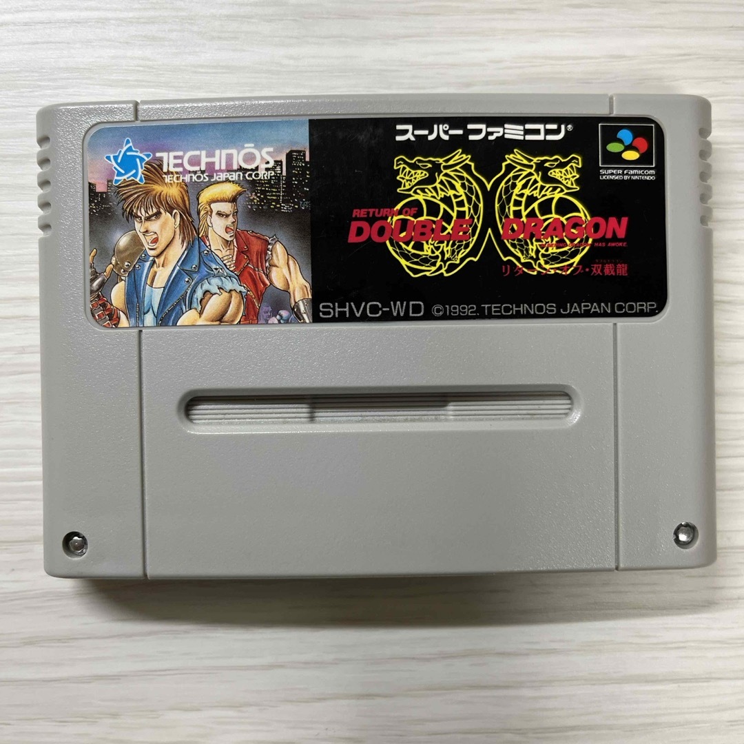 任天堂(ニンテンドウ)のRETURN OF DOUBLE DRAGON エンタメ/ホビーのゲームソフト/ゲーム機本体(家庭用ゲームソフト)の商品写真