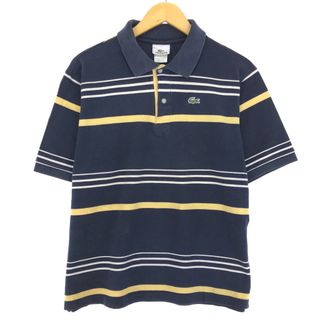 ラコステ(LACOSTE)の古着 90年代 ラコステ LACOSTE フランス企画 半袖 ポロシャツ 6 メンズXL ヴィンテージ /eaa447732(ポロシャツ)