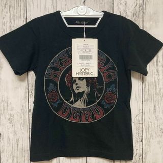 ジョーイヒステリック(JOEY HYSTERIC)の新品未使用✨ joey hysteric ヒステリック　Tシャツ　120 黒(Tシャツ/カットソー)