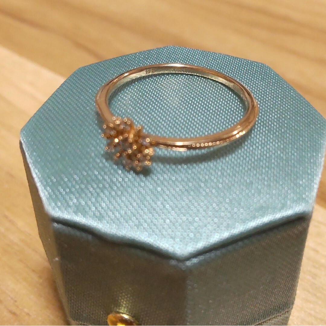 NOJESS(ノジェス)のノジェス K10 ダイヤモンド リング agete ete AHKAH レディースのアクセサリー(リング(指輪))の商品写真