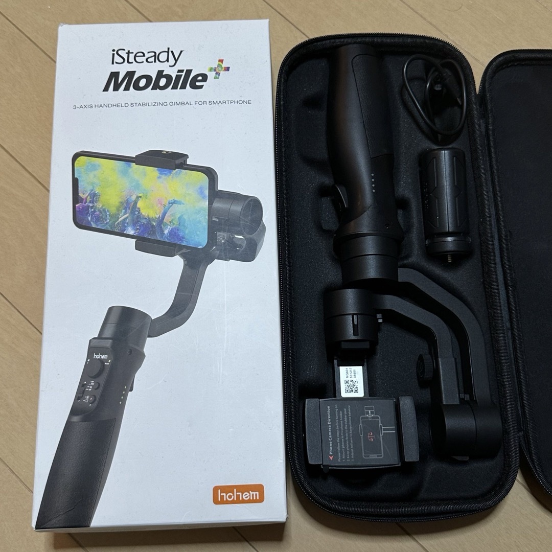 Inspire（DJI）(インスパイア)のHohem iSteady Mobile+ スタビライザー ジンバル キッズ/ベビー/マタニティのマタニティ(マザーズバッグ)の商品写真