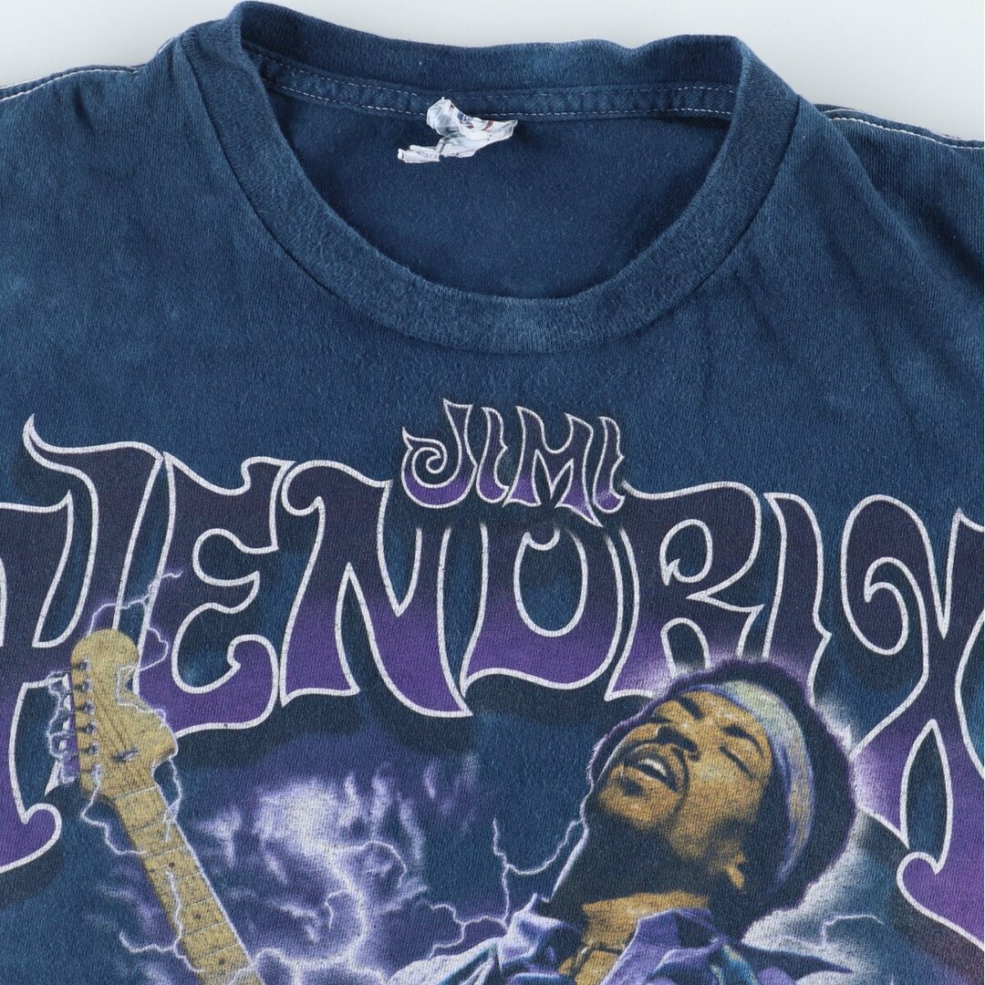 古着 00年代 DELTA PRO WEIGHT タイダイ柄 JIMI HENDRIX ジミヘンドリックス バンドTシャツ バンT メンズXXL /eaa447466 メンズのトップス(Tシャツ/カットソー(半袖/袖なし))の商品写真