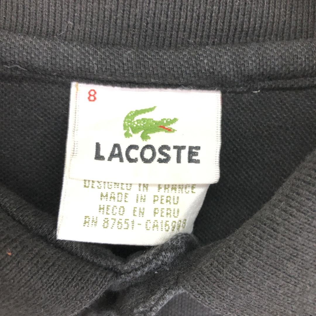 LACOSTE(ラコステ)の古着 90年代 ラコステ LACOSTE フランス企画 半袖 ポロシャツ 8 メンズXXL ヴィンテージ /eaa447735 メンズのトップス(ポロシャツ)の商品写真