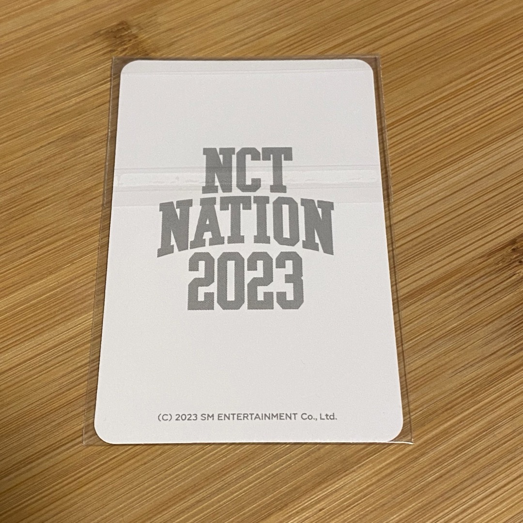 NCT(エヌシーティー)のnct マーク トレカ nation ラントレ エンタメ/ホビーのCD(K-POP/アジア)の商品写真