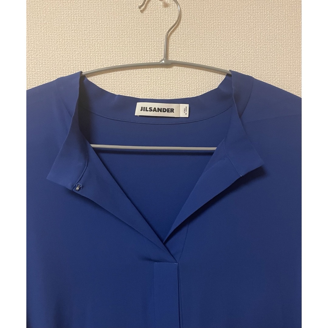 Jil Sander(ジルサンダー)の【JIL SANDER】シルクブラウス レディースのトップス(シャツ/ブラウス(長袖/七分))の商品写真