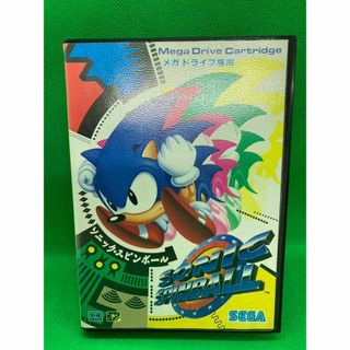 SEGA - ソニック・スピンボール　メガドライブ　MD　ソフト　セガ