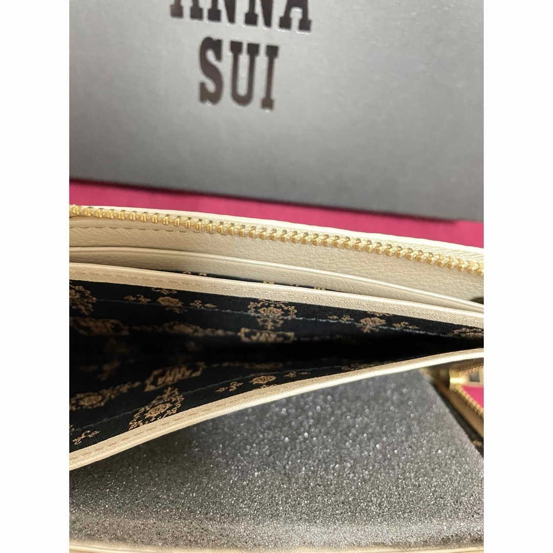 ANNA SUI(アナスイ)のANNA SUI アナスイ　長財布 L字ファスナー  マイミミ 牛革 やぎ革 レディースのファッション小物(財布)の商品写真