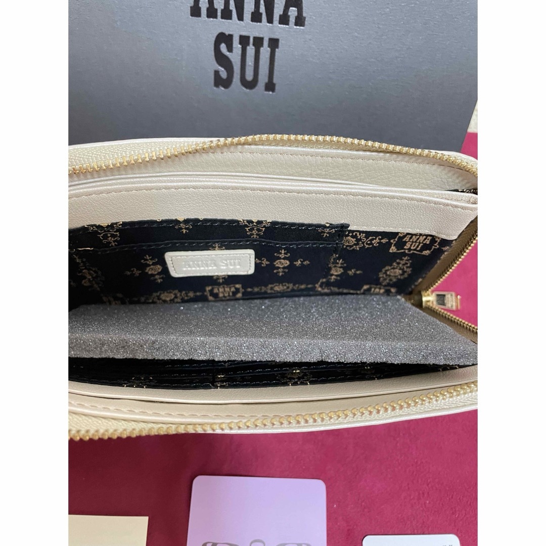 ANNA SUI(アナスイ)のANNA SUI アナスイ　長財布 L字ファスナー  マイミミ 牛革 やぎ革 レディースのファッション小物(財布)の商品写真