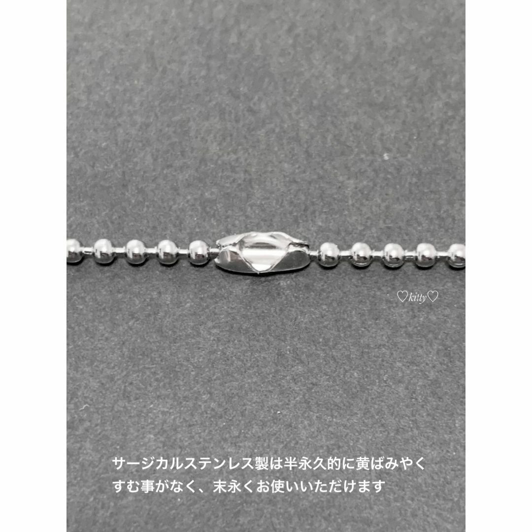 【クロスチャーム&クロスドッグタグネックレス 40cm】ステンレス メンズのアクセサリー(ネックレス)の商品写真